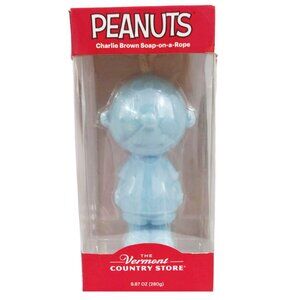 NIB: Peanuts Charlie Brown Soap on a Rope - The Vermont Country Store 9.8 Ounces
